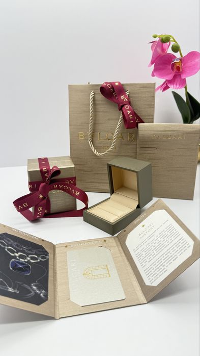 Коробок Bvlgari Булгарі під обручки,парні колечки.Новий.