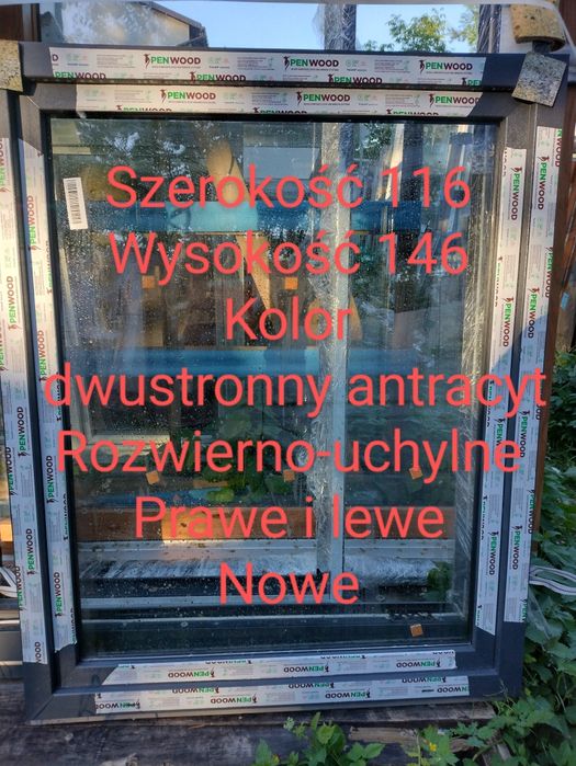 Okna nowe 60x60 tanio