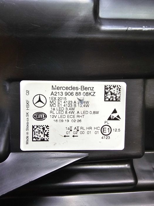 Farol Mercedes E W213 PreLci
