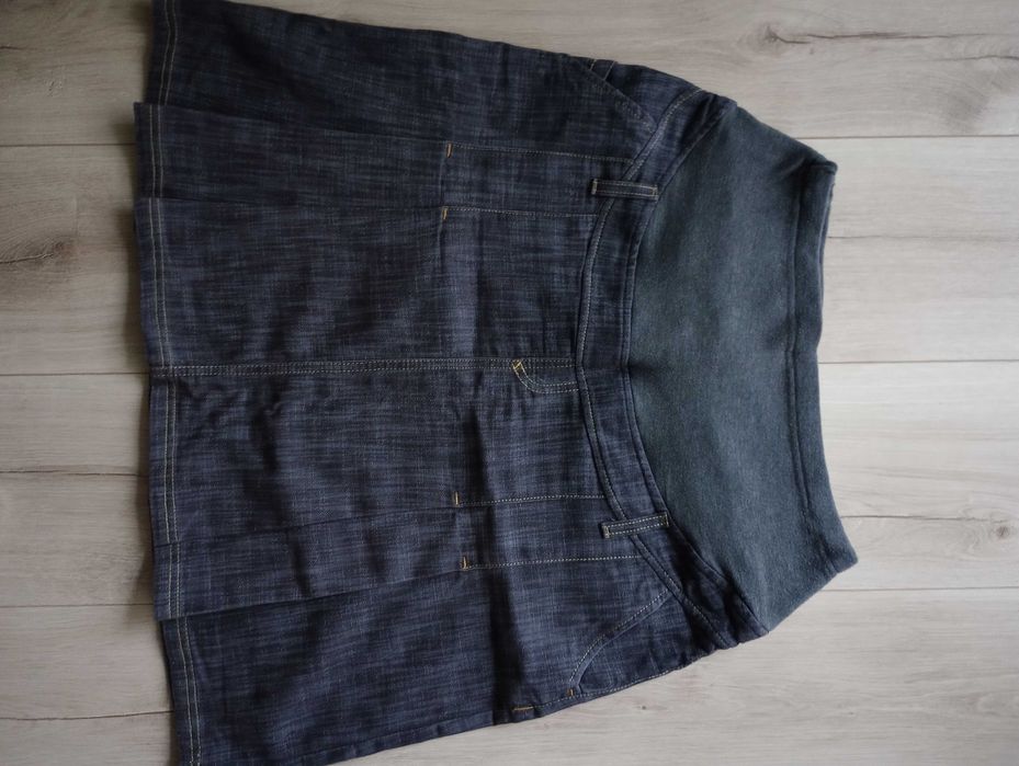 spódnica jeansowa ciążowa