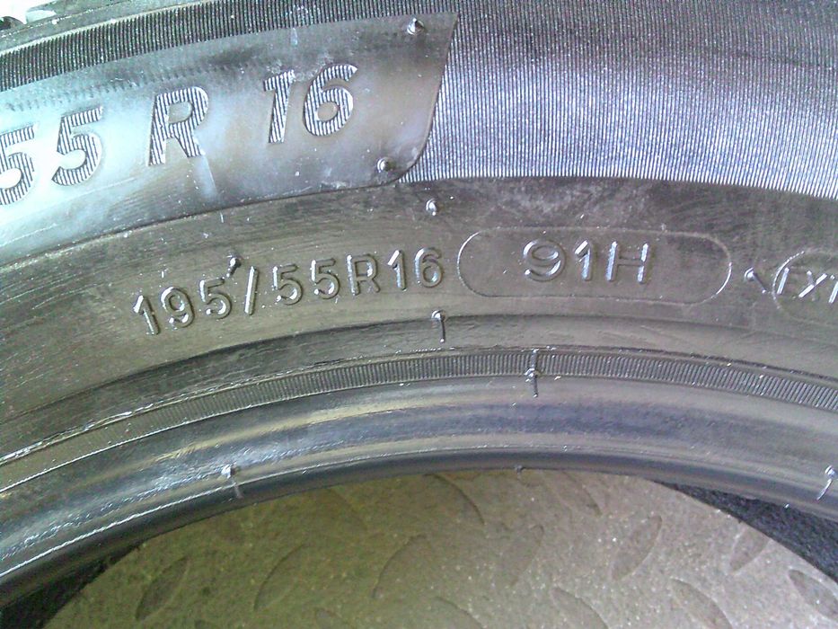 Opony 195/55/16 Michelin 4szt DEMO 2025r.
