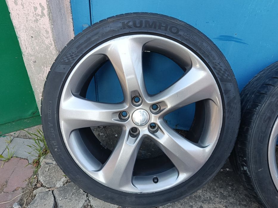 Kola 19 opel 5x115 chevrolet opony Kumho 235/40r19 astra J K zafira C insignia Cruze Captiva Malibu antara