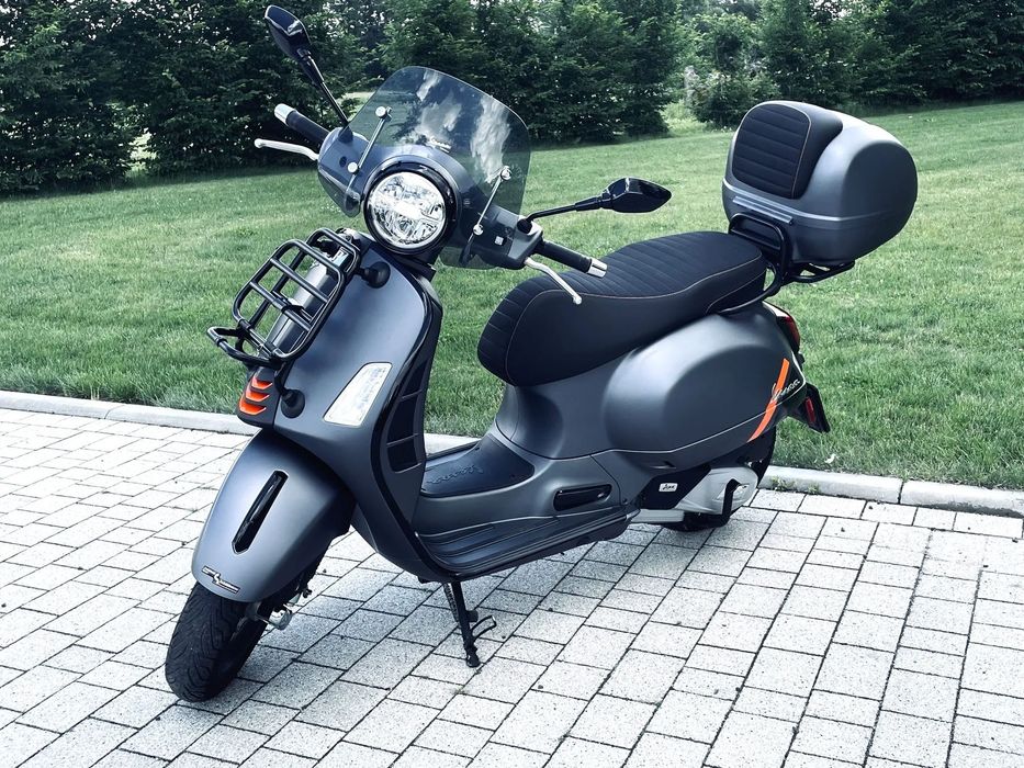 Vespa GTS GTS Super keyless kufer bagażnik przód szyba po przeglądzie