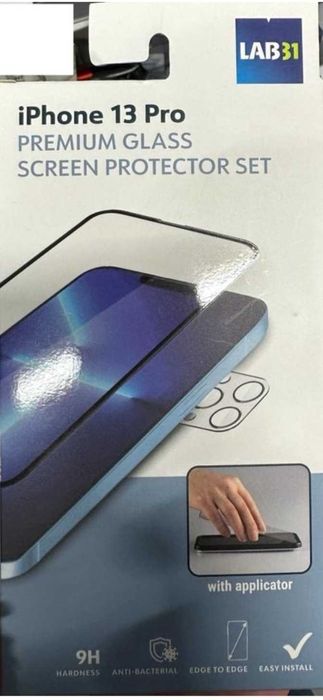 Iphone 13 Pro Premium glass CREEN PROTECTOR SET