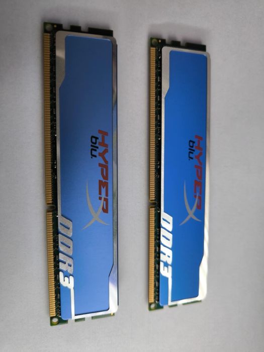 Pamięć DDR3 Kingston HyperX blu. 2*2Gb