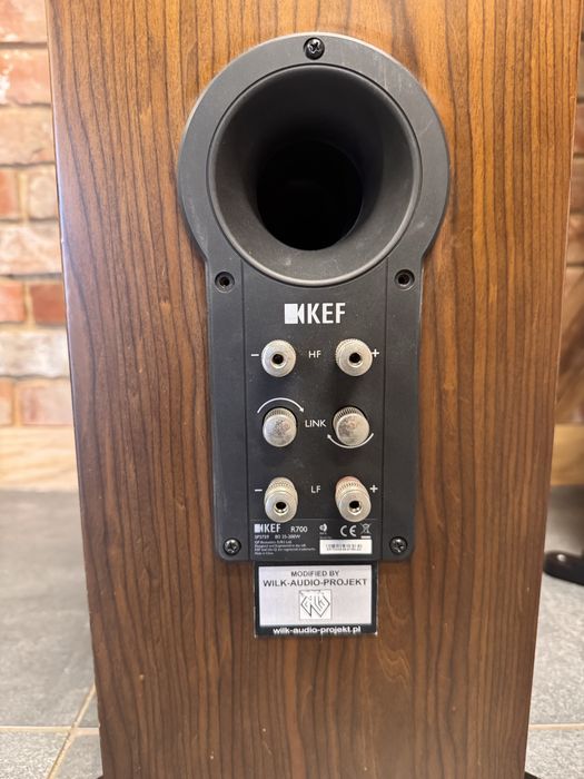 KEF R700 – kolumny podłogowe Hi-End – Modyfikacja Wilk-Audio-Projekt.