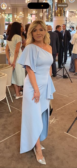 Вечірня сукня блакитна OLYA MAK