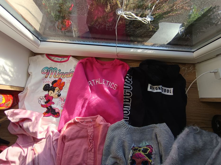 Paka dla dziewczynki bluzy swetry koszulki