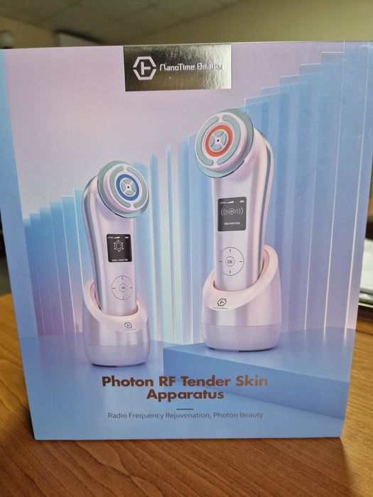 Массажер 7в1 F82E  для лица и шеи Photon RF Tender Skin Apparatus