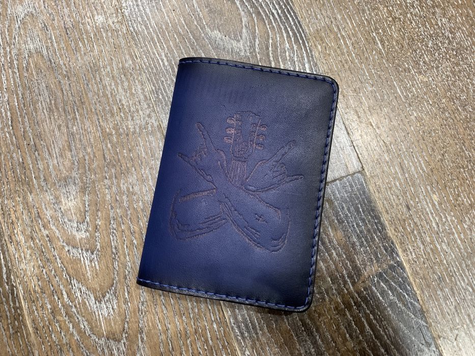 Кожаный органайзер, обложка для авто документов ручной работы