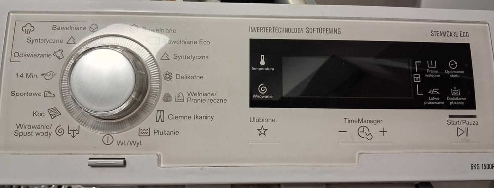 programator pralka Electrolux  ewt1567vpw