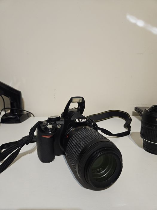 Nikon d3100 com kit de lentes