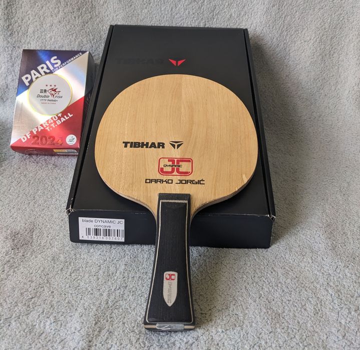 Основа Tibhar Dynamic JC Darko Jorgic+ в подарунок олімпійські м'ячі