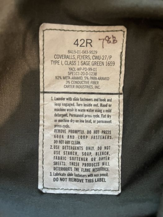 Комбінезон літній вогнетривкий Coveralls Flyers CWU-27/P, розроблений доя пілотіа арміі США