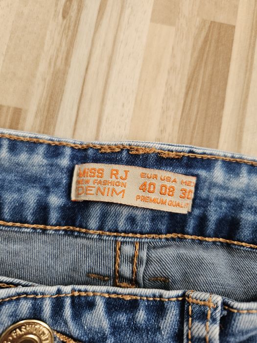 jeansy 3/4 Miss RJ S/36