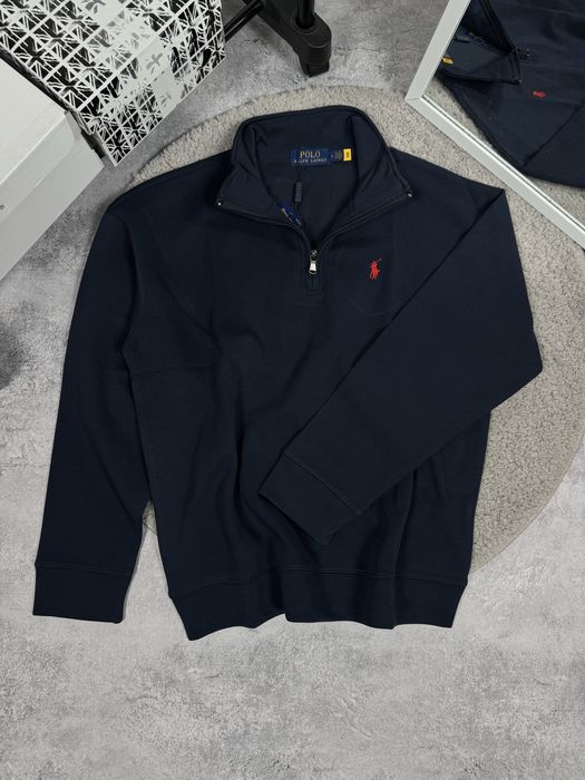 Полузамок Polo ralph lauren / 1/3 Zip поло ральф лаурен / кофта поло / S,M,L,XL