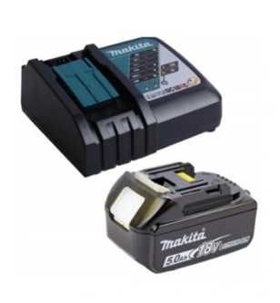 Zestaw Makita 18V Bateria BL1850B + Ładowarka DC18RC