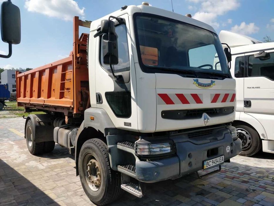 Спеціалізований вантажний самоскид RENAULT KERAX 320 Відмінний стан! Готовий в роботу!  не гірший як самосвал MAN DAF Volvo Scania