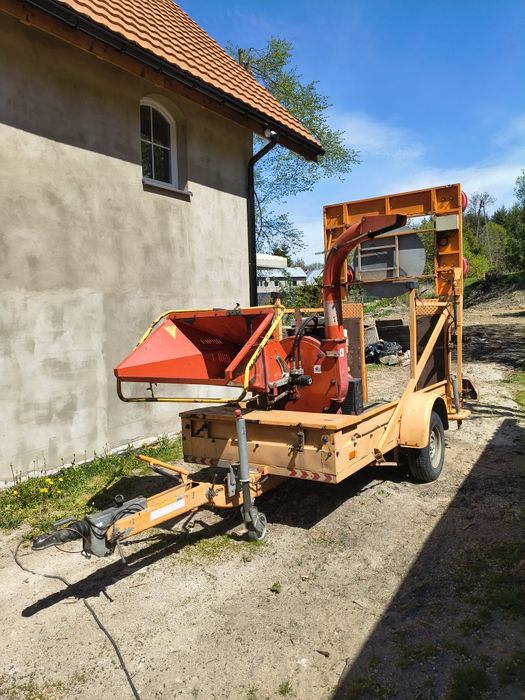Przyczepa drogowa z rebakiem