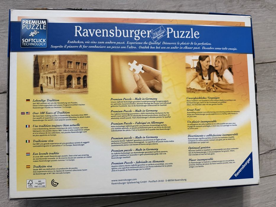 Puzzle Ravensburger 1000 elementów marzenia