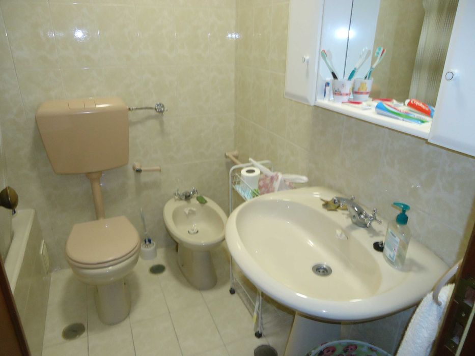 Apartamento abrange todo o primeiro piso