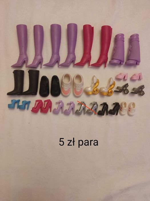 Lalki Barbie buty buciki