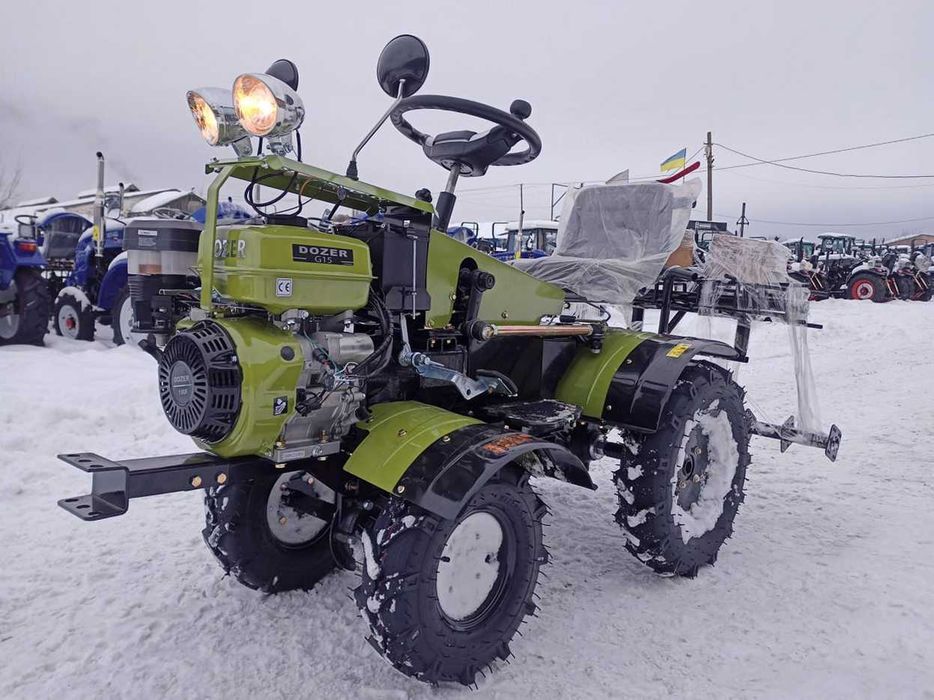 Мототрактор DOZER G-15 офіційна гарантія виробника