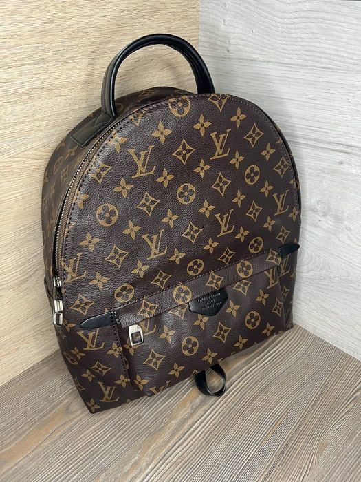Рюкзак жіночий Louis Vuitton коричнева шахмата, Сумка жіноча, Портфель