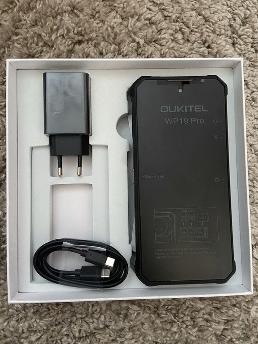 Oukitel WP19 Pro 8/256GB Black - захищений смартфон 22000mAh