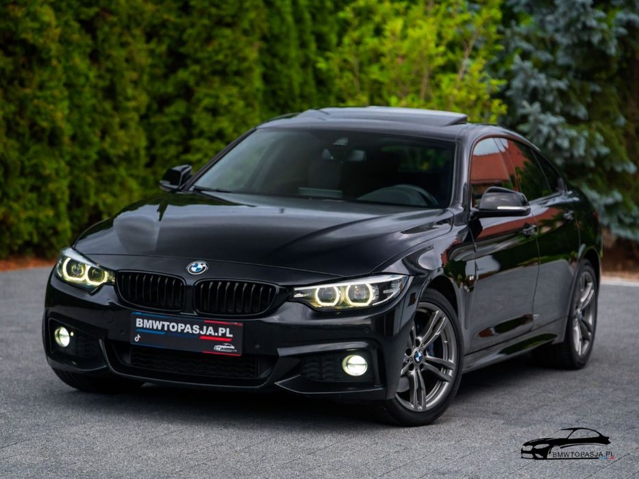 BMW Seria 4 BMW 420i B48 XDrive MSport Gran Coupe Harman Duża Navi Szyberdach HAK