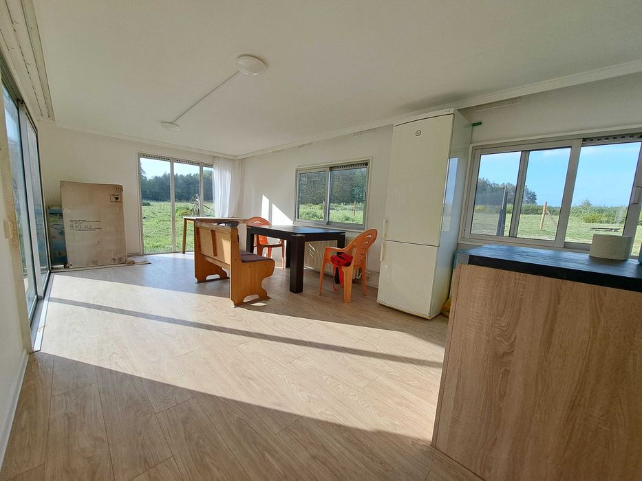 Całoroczny domek mobilny 70 m² | 4 sypialnie | 2 łazienki | Po generalnym remoncie