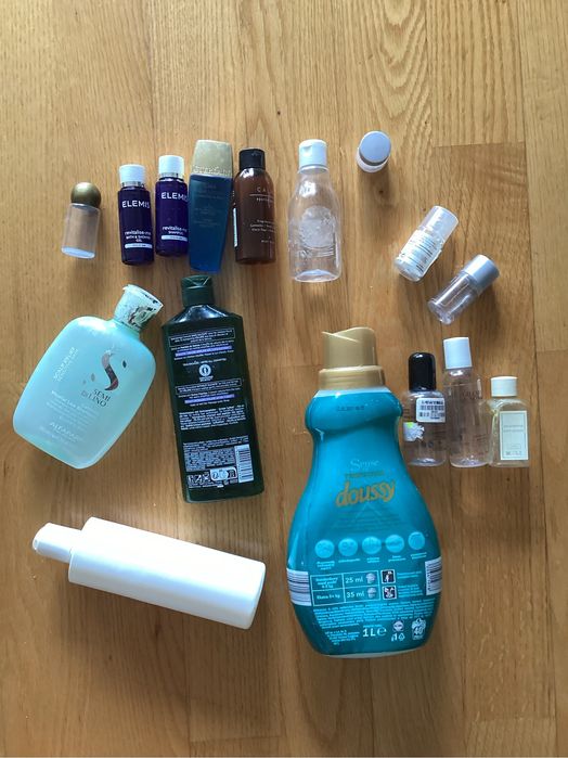 Puste pojemniki mini midi i maxi po kosmetyku