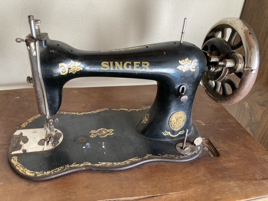 Máquina costura Singer muito antiga ano 1871