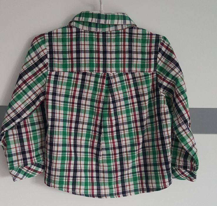 Koszula w krate na dlugi rekaw Only Kids r.24m 92cm
