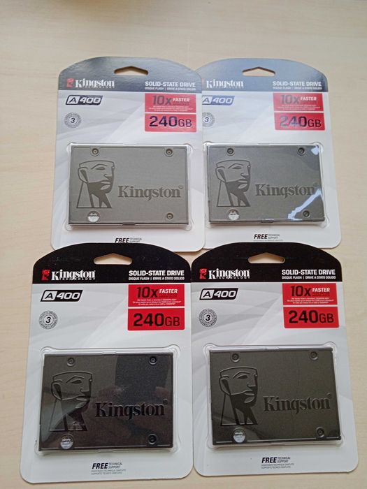 Discos SSD Kingston 240GB / 480GB / 960GB (Novos/Embalados)