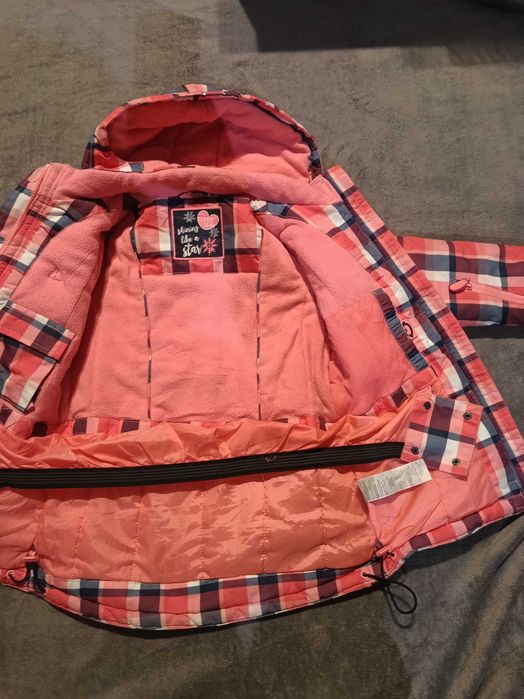 Kurtka zimowa narciarska 128 Cool Club