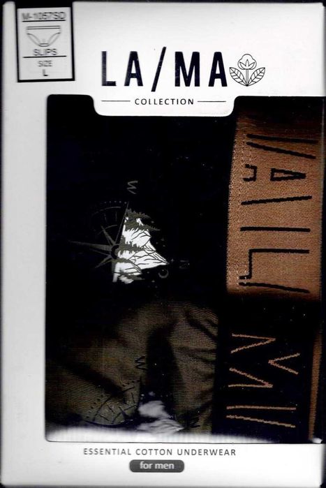 Majtki Slipy Męskie LAMA 2-pak rozm.XXL