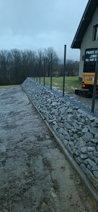 Usługi Brukarskie Prace ziemne minikoparka Koparka