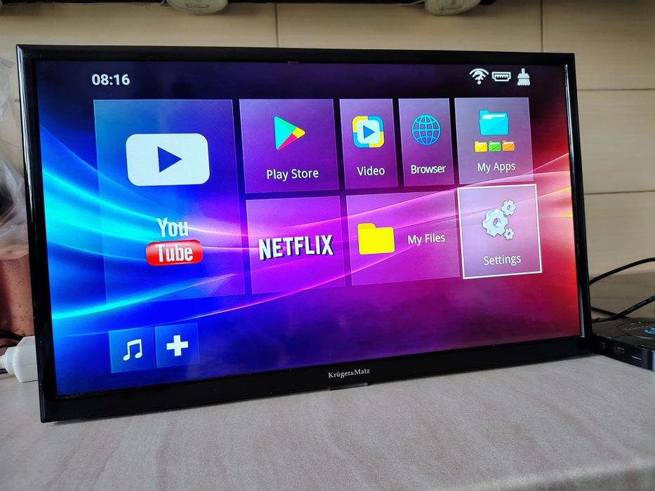 Telewizor 22 cali Kruger&Matz, Android box gratis !!!