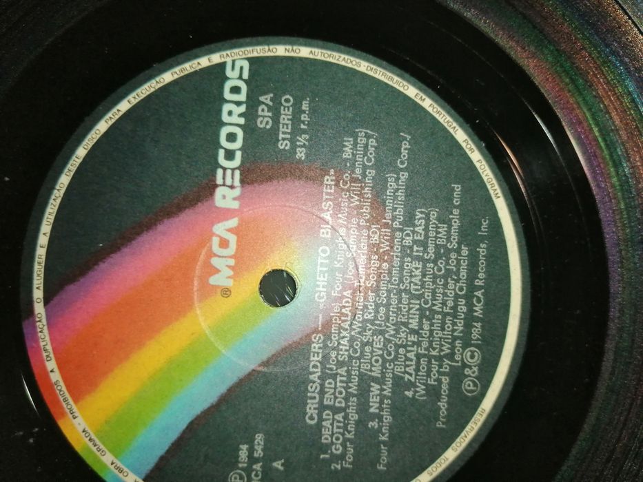 The Crusaders - Ghetto Blaster (Vinyl, LP, Album)	(Vinil)	como novo!*