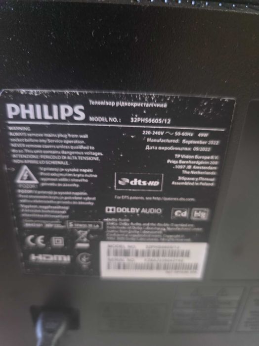 Smart tv  Philips  32 polegadas