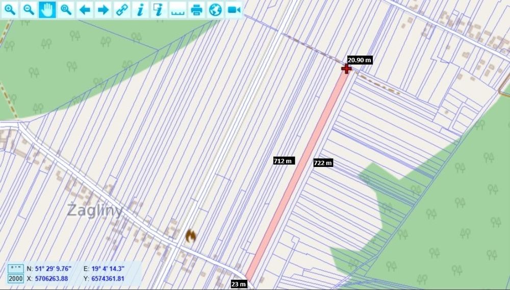 Sprzedam działkę rolno-budowalaną 1.53 ha cicha spokojna okolica