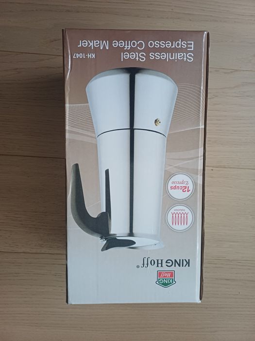 Kawiarka KINGHOFF KH-1047 Srebrny 300 ml