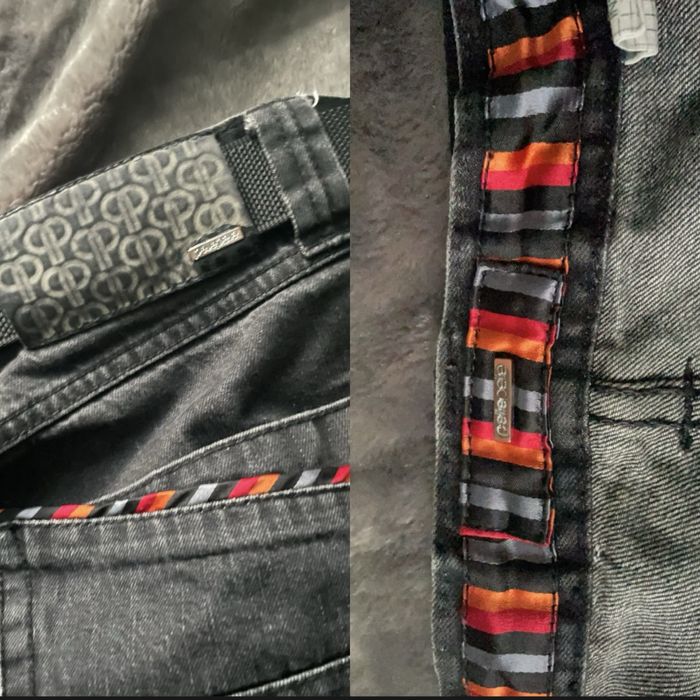 Трушные реп джинсы pelepele реп хип хоп