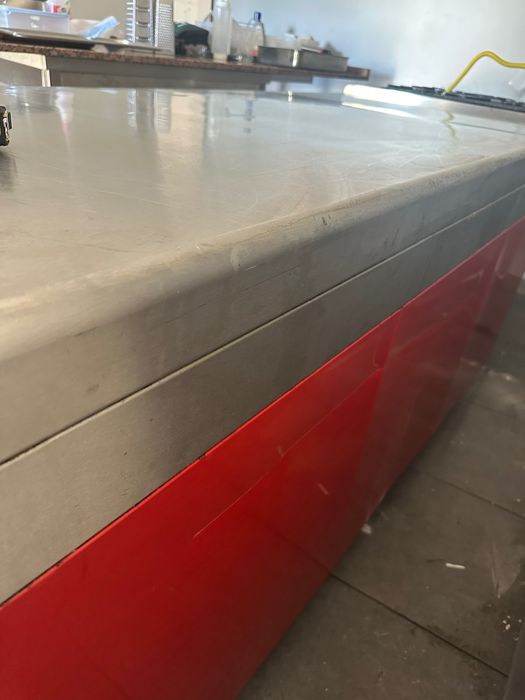 Bancada de Inox Profissional para Restauração