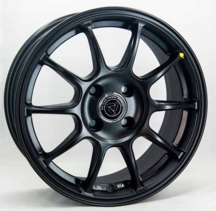 Литі диски чорні матові 4 шт  r15 4х100