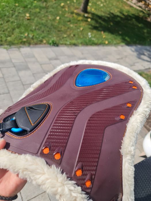 Popręg z fartuchem eQuick eDIAMOND Fluffy