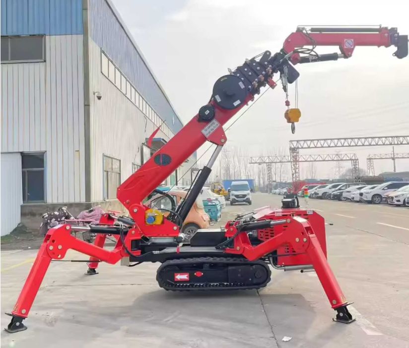 Mini Żuraw 15m 3T Manipulator Ssawka 600 kg Kosz Wynajem