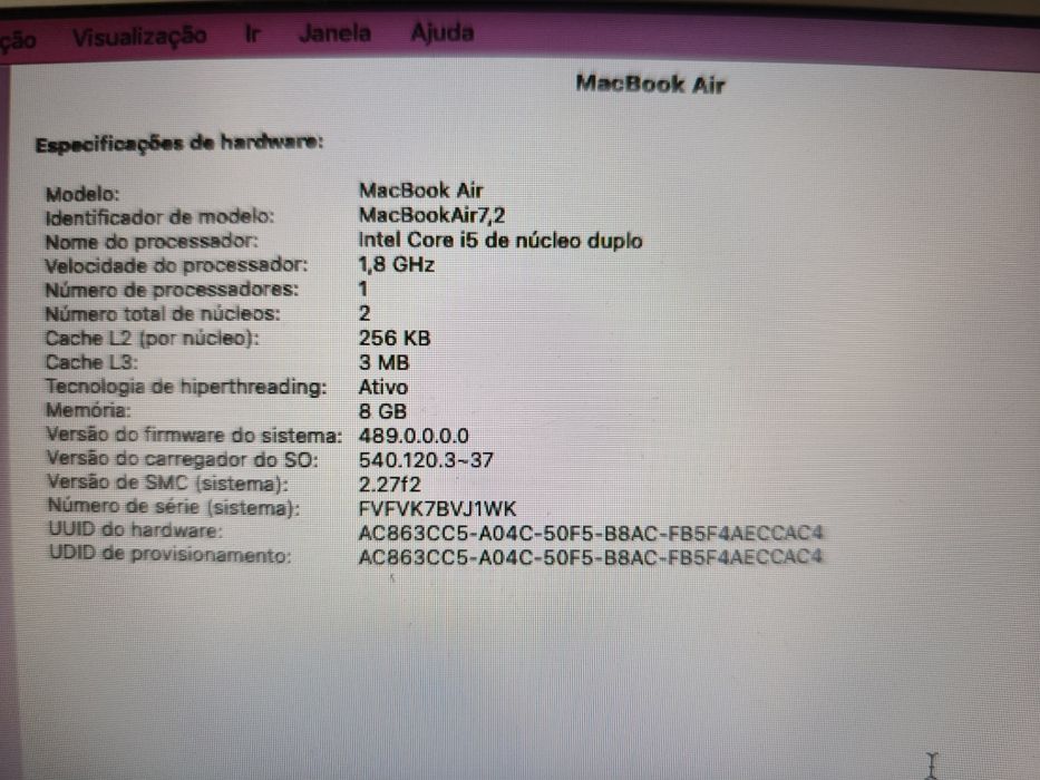 MacBook air computer
