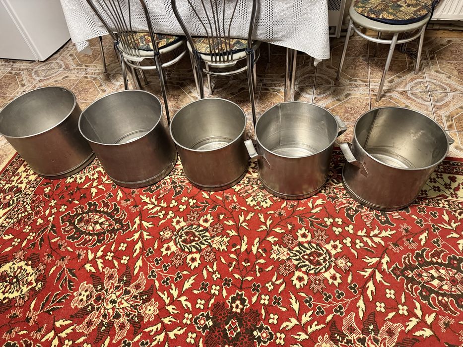 Кастрюли нержавейка 30л,40л СССР